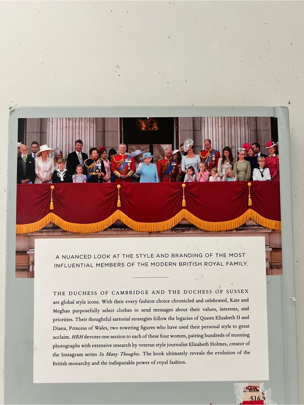 HRH So Many Thoughts on Royal Style Elizabeth Holmes Kate Meghan Diana Hardcover - Picture 2 of 4